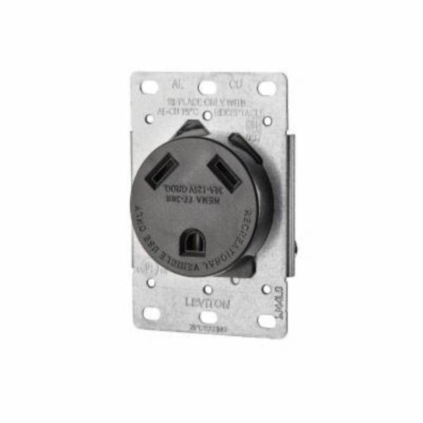 Leviton ELECTRICAL RECEPTACLES TT-30R RECEP FOR RV USE 7313-S00